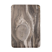 Tapis De Bain Pinceau de pin rustique - Texture naturelle Photog (Devant (Vertical))