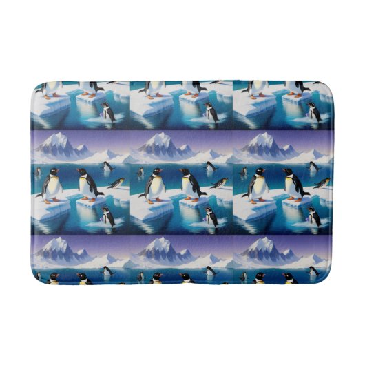 Tapis De Bain Pingouin antarctique (Devant)