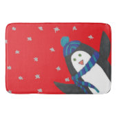 Tapis De Bain Pingouin d'hiver mignon (Devant)