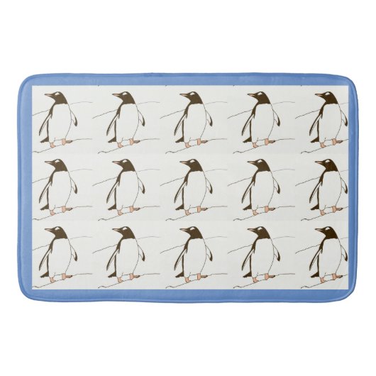 Tapis De Bain Pingouin Gentoo (Devant)