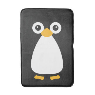 Tapis De Bain Pingouin mignon de vecteur