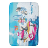 Tapis De Bain pingouins en Antarctique (devant Vertical)