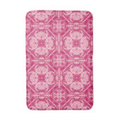 Tapis De Bain Pink Abstrait doux Motif Mandala (Devant (Vertical))