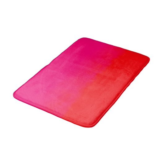 Tapis De Bain Pink and Orange Gradient  (Angle)