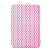 Tapis De Bain Pink Chevron Breast Cancer Awareness Pattern (Devant (Vertical))