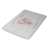 Tapis De Bain Pink Conch Shell Bath Mat (Angle)