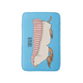 Tapis De Bain Pink fairy armadillo cartoon illustration (Devant (Vertical))