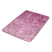 Tapis De Bain Pink Glitz Glitter Glam Sparkle (Angle)