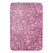 Tapis De Bain Pink Glitz Glitter Glam Sparkle (devant Vertical)