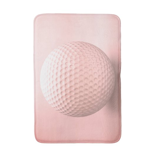 Tapis De Bain Pink Golf Ball (Devant (Vertical))