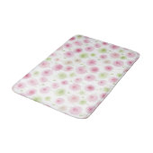 Tapis De Bain Pink Mint Ranunculus Flowers (Angle)