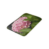 Tapis De Bain Pink Mophead Hydrangea Floral (Angle)