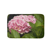 Tapis De Bain Pink Mophead Hydrangea Floral (Devant)