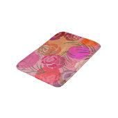 Tapis De Bain Pink plants (Angle)