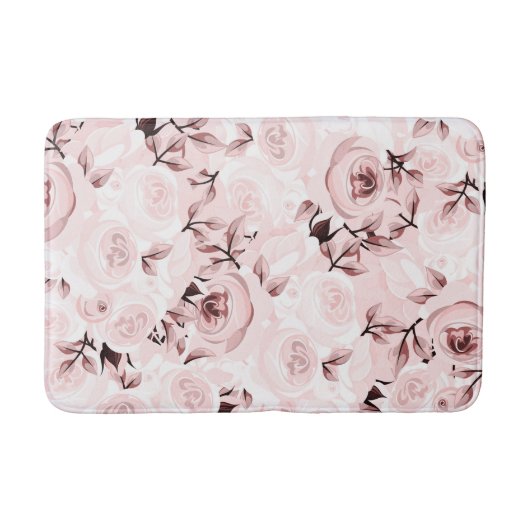 Tapis De Bain Pink Roses (Devant)