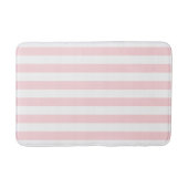 Tapis De Bain Pink & White Stripe Bathmat (Devant)