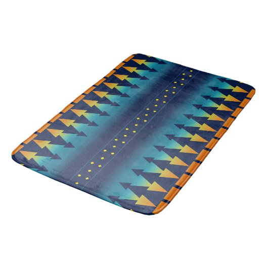 Tapis De Bain Pins du sud-ouest (Angle)