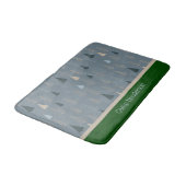 Tapis De Bain Pins primitifs sur gris (Angle)