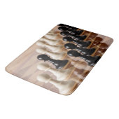 Tapis De Bain Pions sur le tableau d'échecs (Angle)