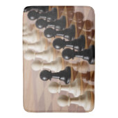 Tapis De Bain Pions sur le tableau d'échecs (devant Vertical)