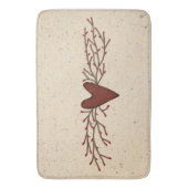 Tapis De Bain Pip Berry Coeur Mat Bain (devant Vertical)