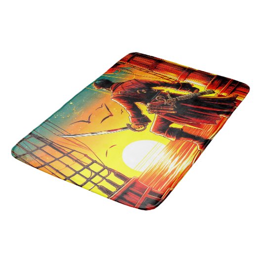 Tapis De Bain Pirate (Angle)