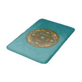 Tapis De Bain Pisces Mandala Bath Mat (Angle)