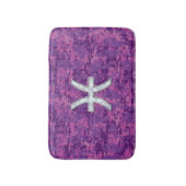 Tapis De Bain Pisces Zodiac Connexion Fuchsia Camion numérique r (Devant (Vertical))