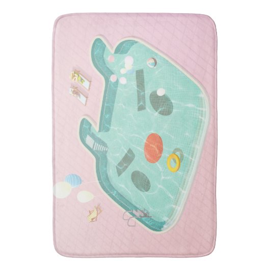 Tapis De Bain Piscine (devant Vertical)