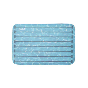 Tapis De Bain Piscine d'équipe de natation de nageurs