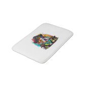 Tapis De Bain Pit Bull Dog Pirate (Angle)