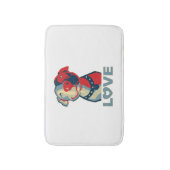 Tapis De Bain Pitbull - AMOUR (Devant (Vertical))