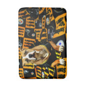 Tapis De Bain Pitbull Secourt Dog Football Fanatic (Devant (Vertical))