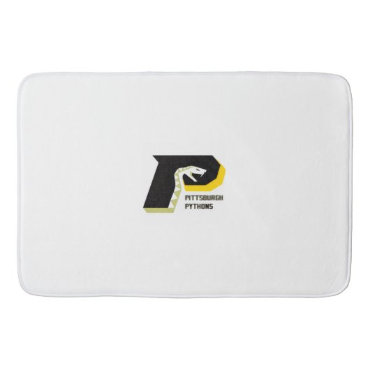 Tapis De Bain Pittsburgh Pythons (Devant)