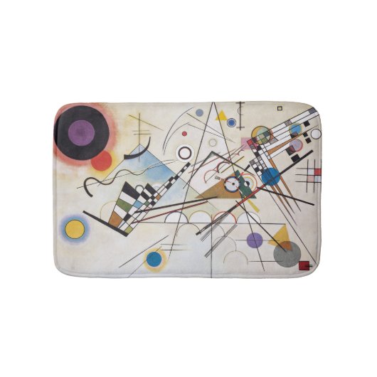 Tapis De Bain PixDezines Kandinsky 1923/composition viii (Devant)