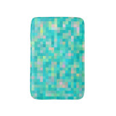 Tapis De Bain Pixel Art Multicolor Motif (Devant (Vertical))