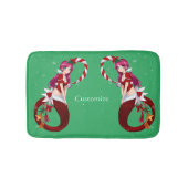 Tapis De Bain Pixie de Noël Mermaid Thunder_Cove (Devant)