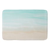 Tapis De Bain Plage Abstraite moderne (Devant)