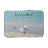 Tapis De Bain Plage côtière Funny Royal Tern Mouette (Devant)