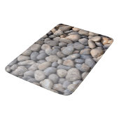 Tapis De Bain Plage Côtière Plage Lover Pebbles Textes (Angle)