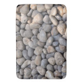 Tapis De Bain Plage Côtière Plage Lover Pebbles Textes (devant Vertical)