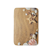 Tapis De Bain Plage côtière Starfish and Seashells (Devant (Vertical))