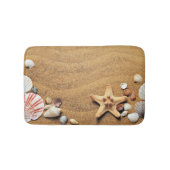 Tapis De Bain Plage côtière Starfish and Seashells (Devant)