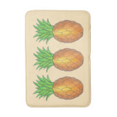 Tapis De Bain Plage d'ananas tropicale Hawaiian Island Imprimer (Devant (Vertical))