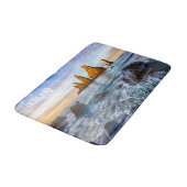 Tapis De Bain Plage de Reynisfjara, Islande (Angle)