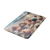Tapis De Bain Plage de Seashell Ocean (Angle)