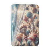 Tapis De Bain Plage de Seashell Ocean (Devant (Vertical))