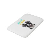 Tapis De Bain Plage et Chiens (Angle)