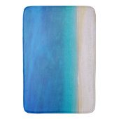 Tapis De Bain Plage méditerranéenne agréable (devant Vertical)