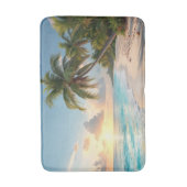 Tapis De Bain Plage Océanique Tropicale (Devant (Vertical))